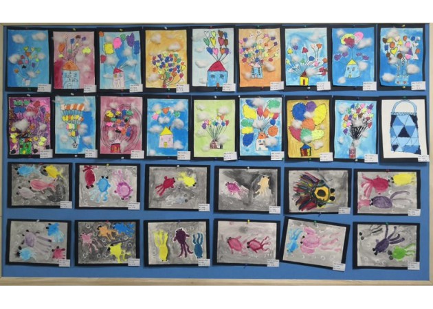 小学部学生美术作品展示